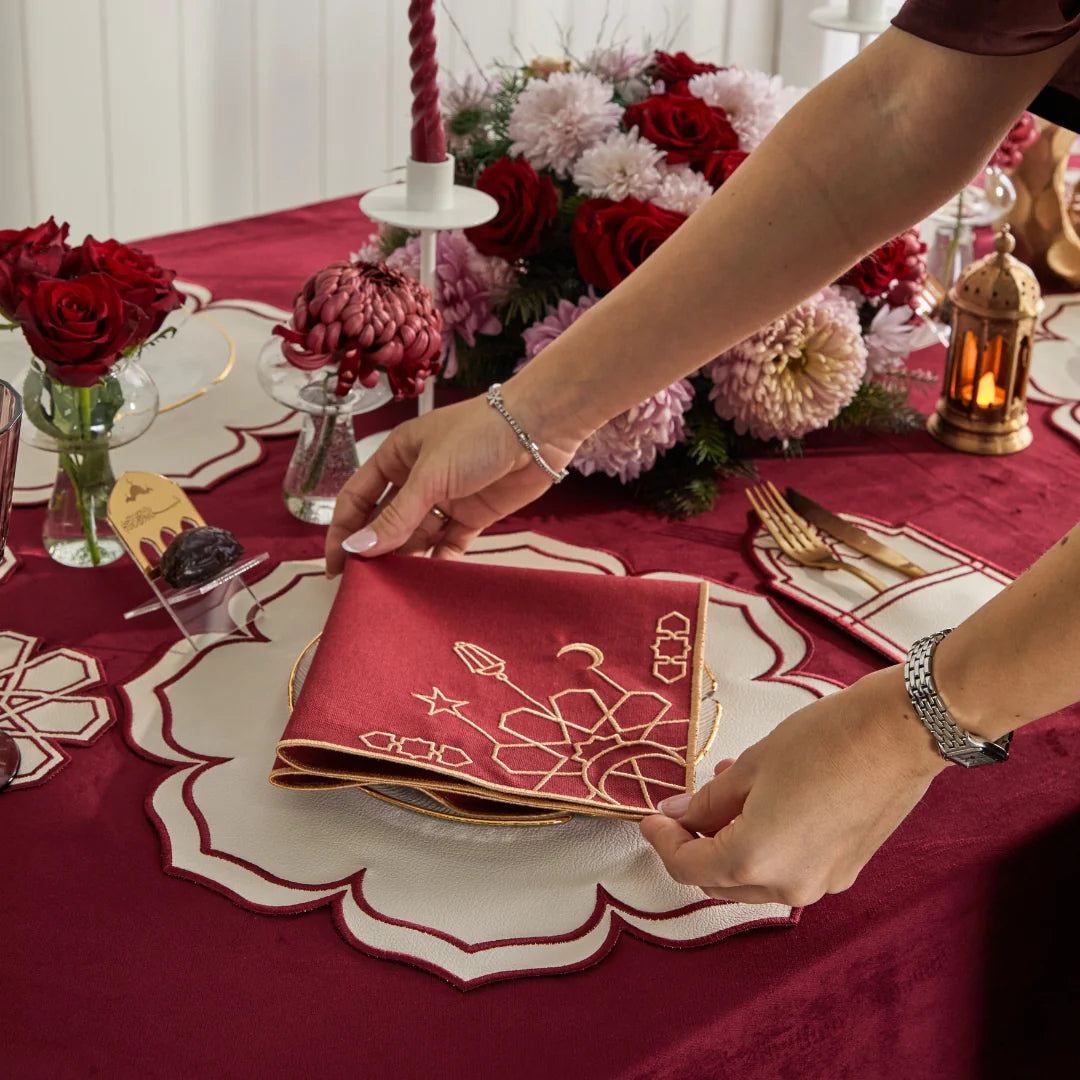 FAUX LEATHER FIONA PLACEMAT (SET OF 4)