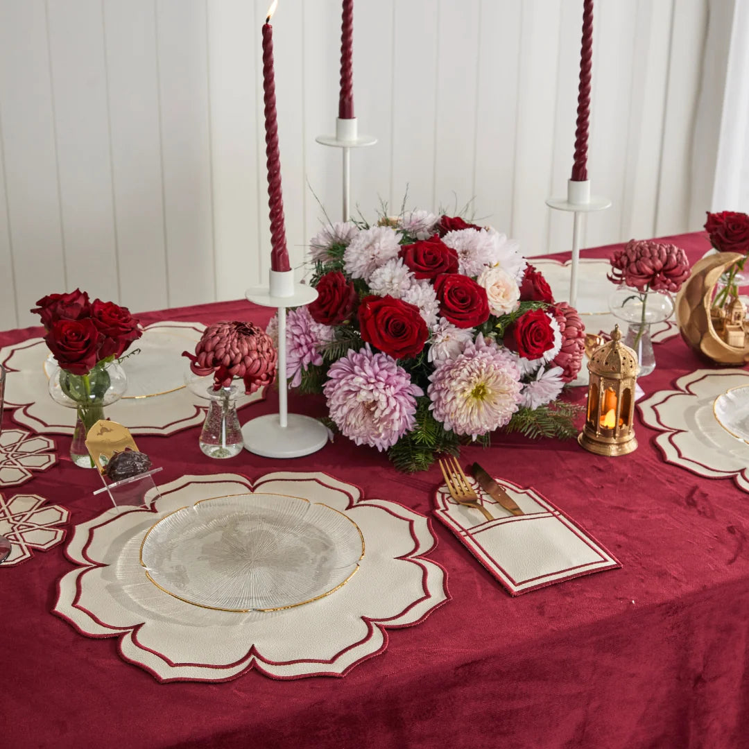 FAUX LEATHER FIONA PLACEMAT (SET OF 4)