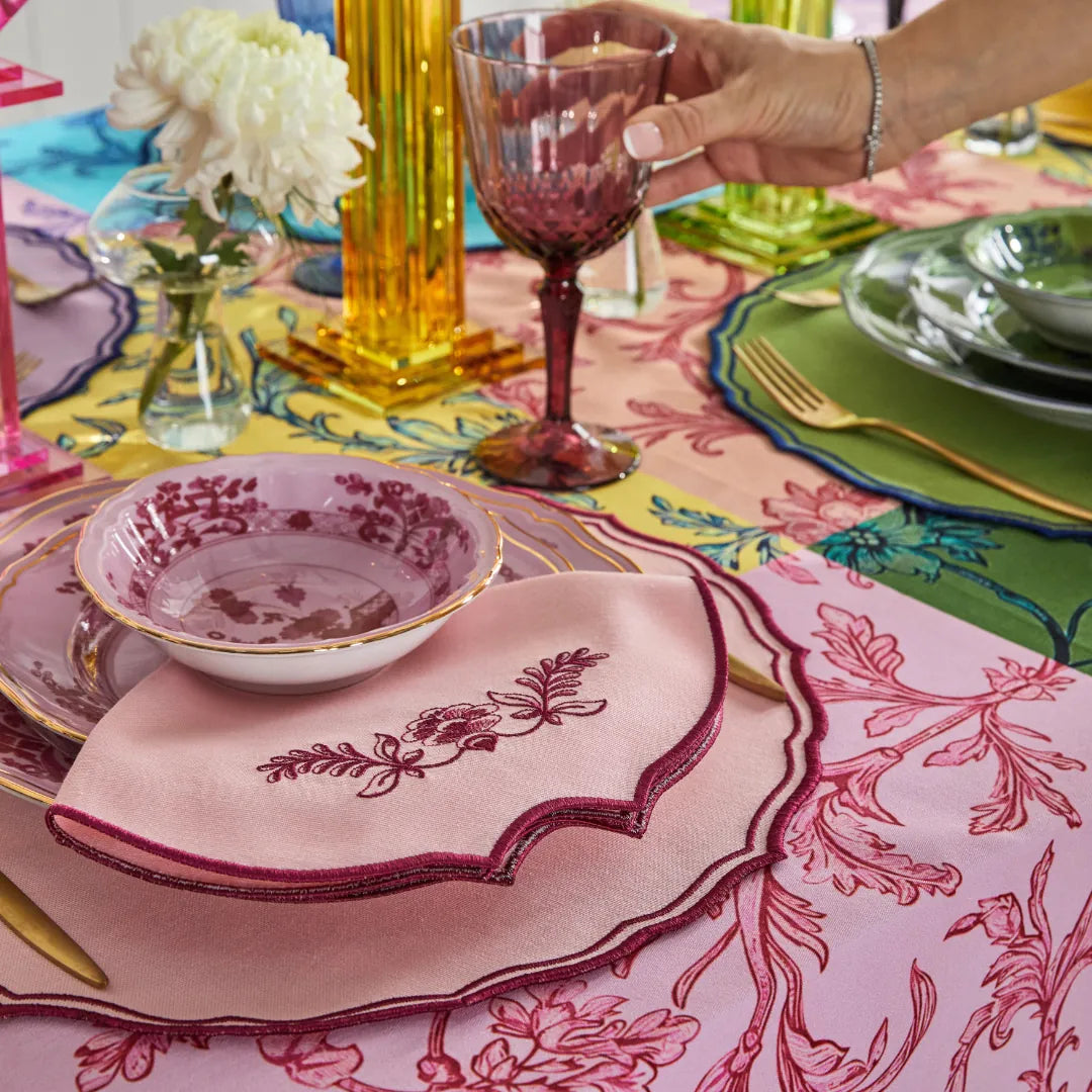 FIORENZA PLACEMATS PINK/FUCHSIA (SET OF 4)