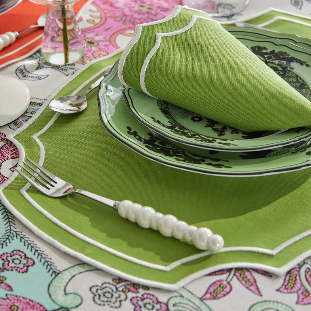 VIVA NAPKINS GREEN (SET OF 4)