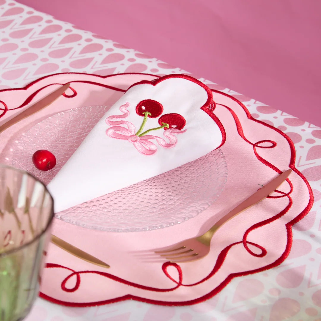 CHERRY NAPKINS (SET OF 4)