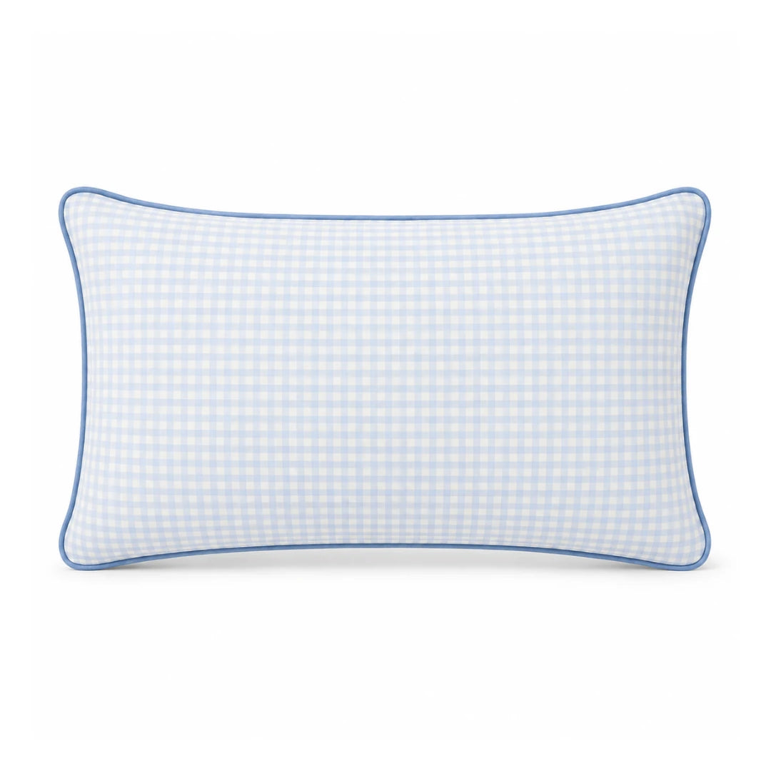 Light Blue Pitikare Cushion Cover