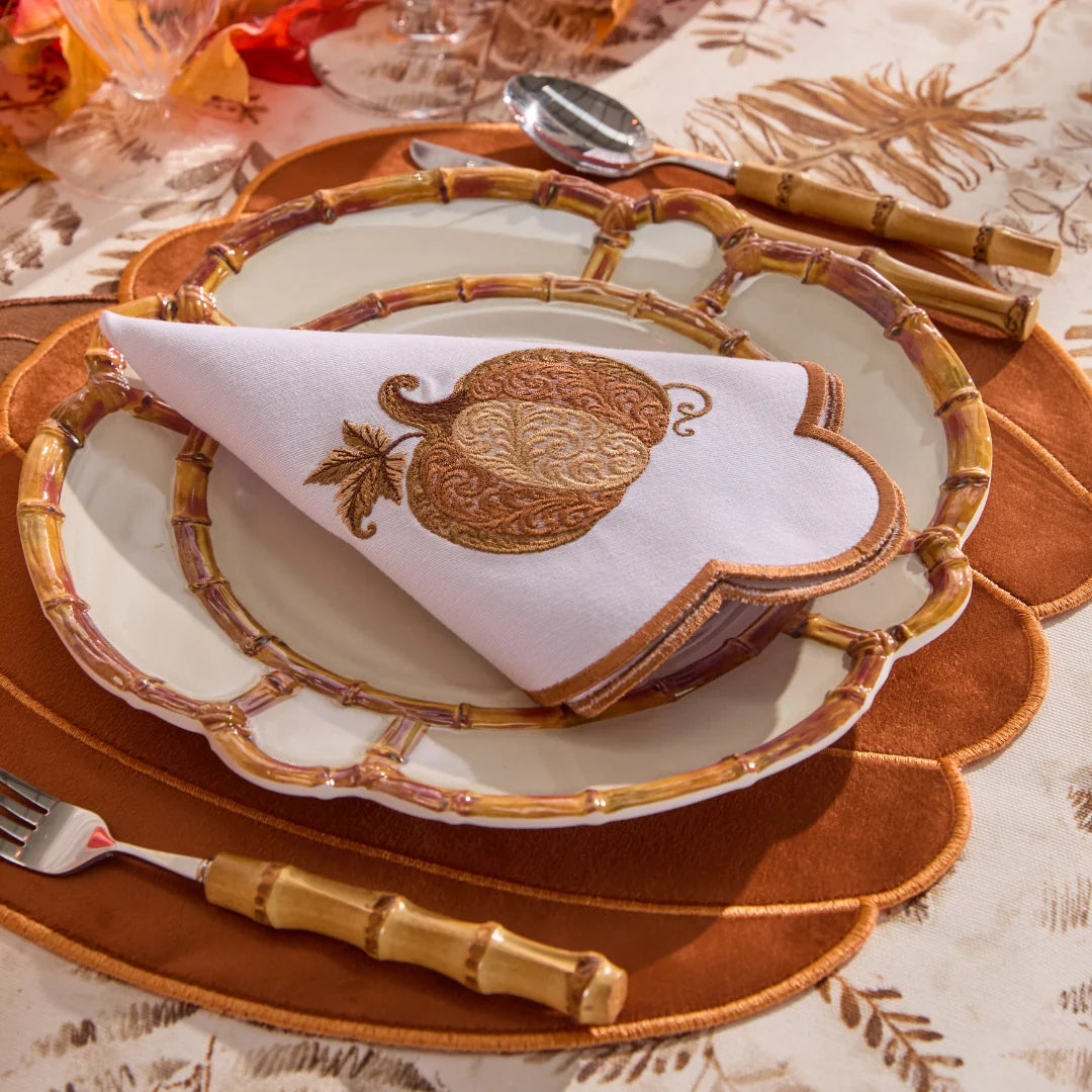 PUMPKIN NAPKINS (SET OF 4)