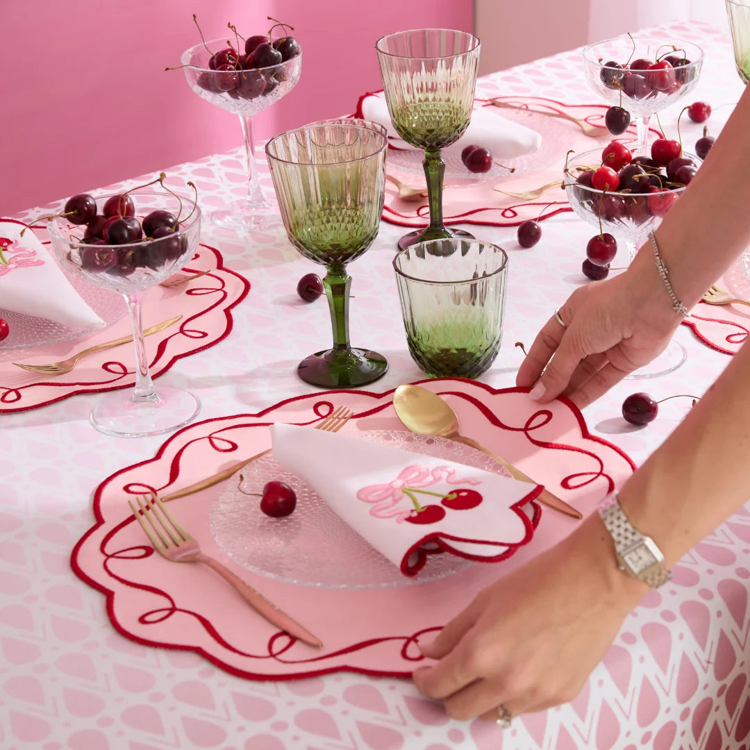 CHERRY NAPKINS (SET OF 4)
