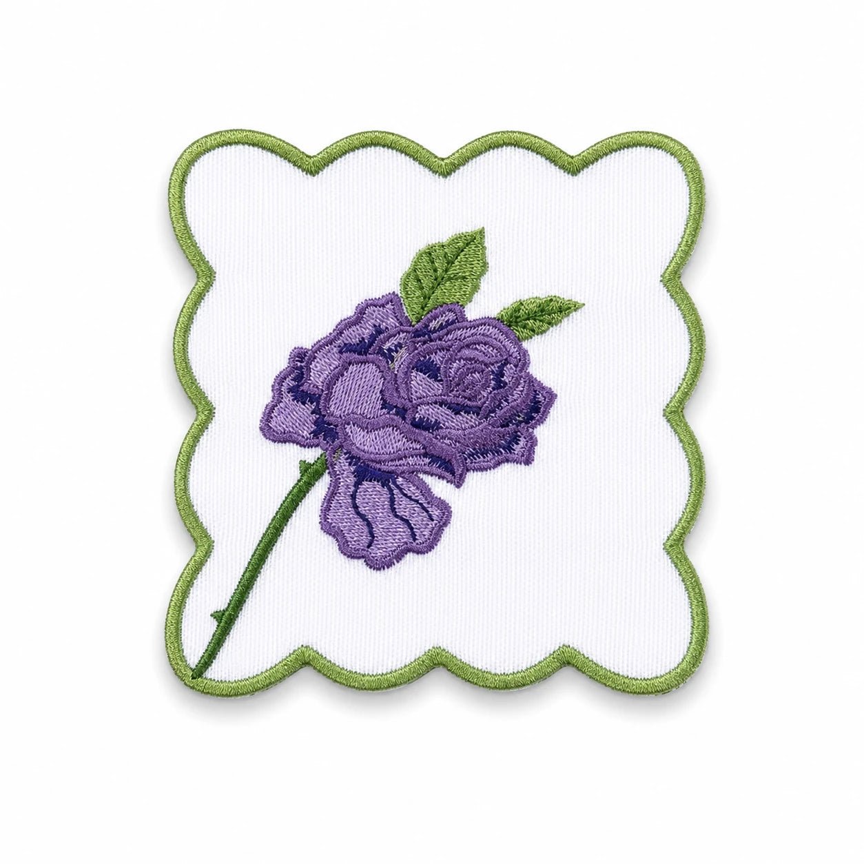 VINTAGE ROSE COCKTAIL NAPKINS LILAC (SET OF 4)