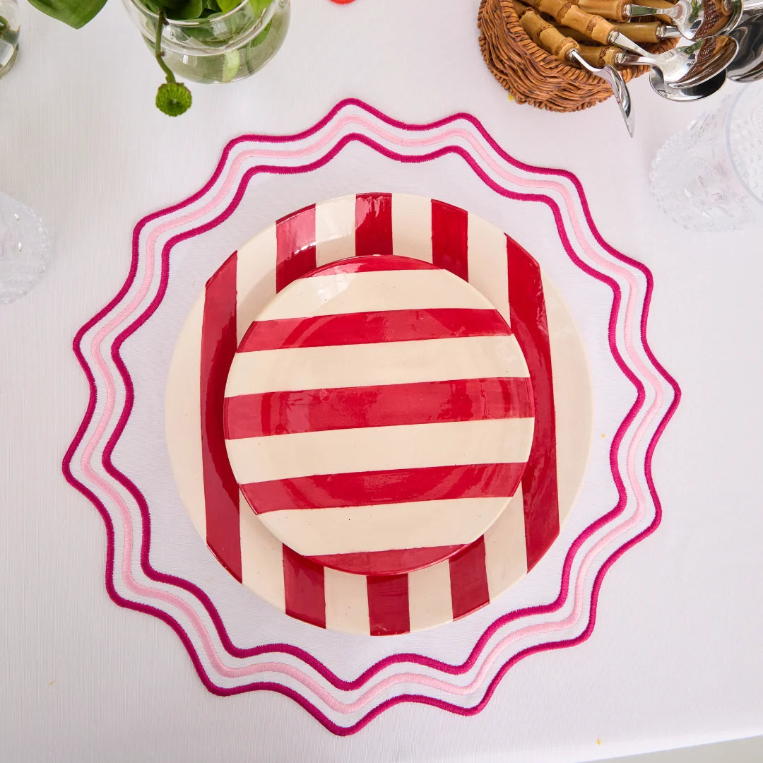 ROMA PLACEMATS FUCHSIA (SET OF 4)