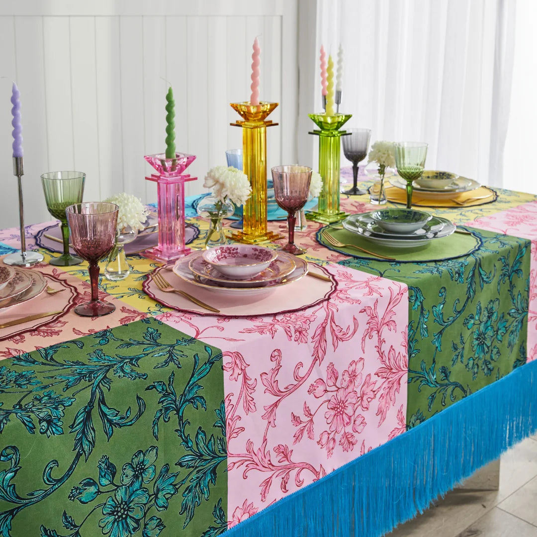 MIXED-COLOR FIORENZA PLACEMATS (SET OF 6)