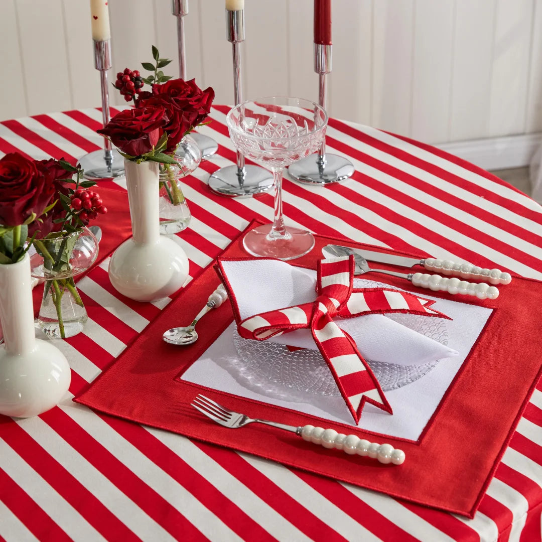 MABEL NAPKINS RED (SET OF 4)