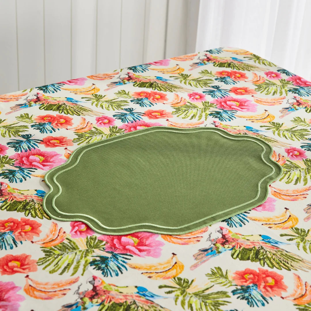 ALICE PLACEMATS GREEN (SET OF 4)