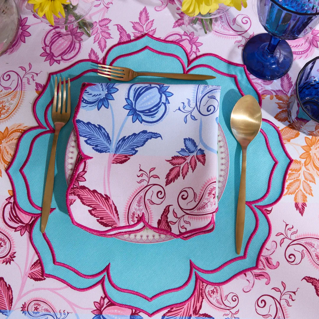 OLEA NAPKINS BLUE (SET OF 4)