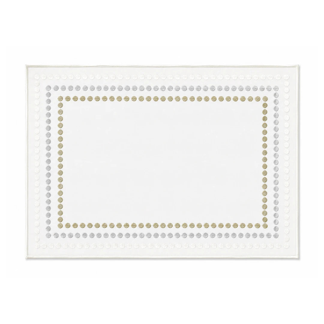 CELINE PLACEMATS GOLD (SET OF 4)