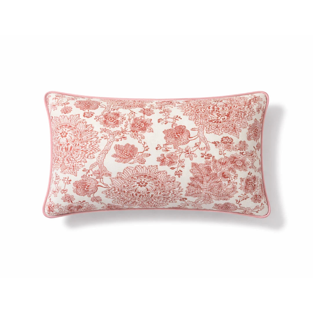 Pink Salmon Herme Cushion Cover