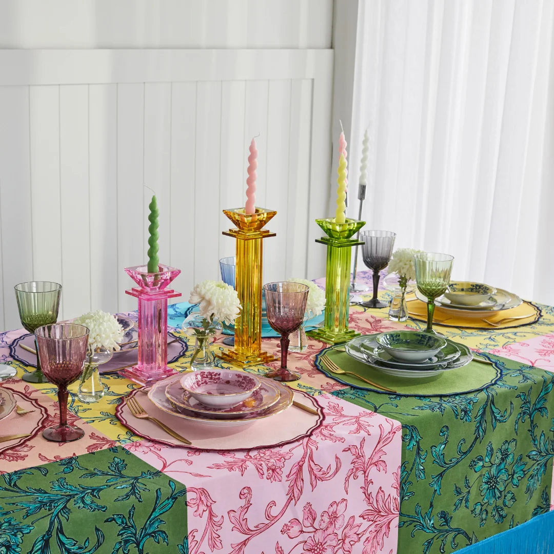 MIXED-COLOR FIORENZA PLACEMATS (SET OF 6)