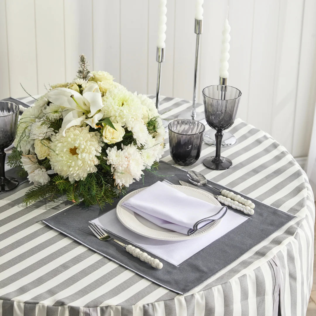 MABEL PLACEMAT GRAY (SET OF 4)