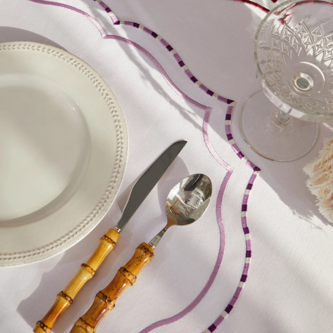 MARBLED PLACEMATS PURPLE (SET OF 4)