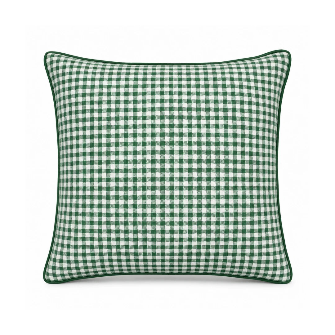 Green Pitikare Cushion Cover