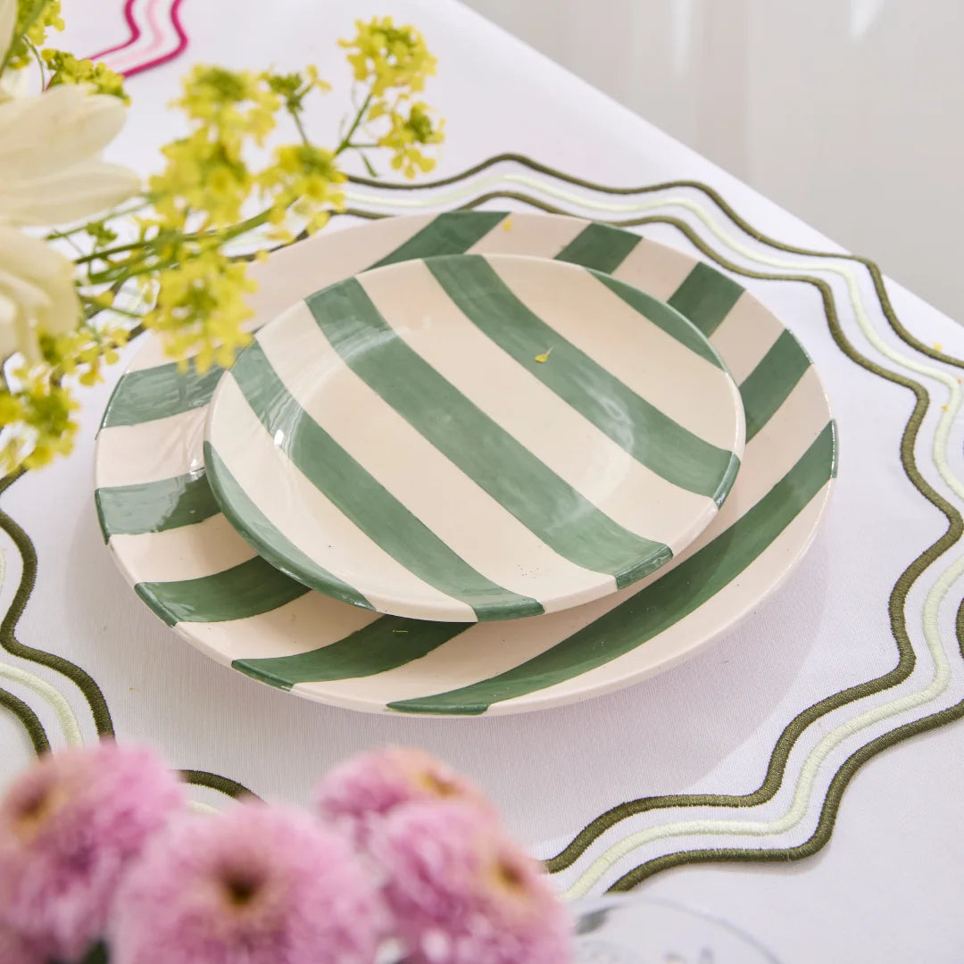 ROMA PLACEMATS GREEN (SET OF 4)