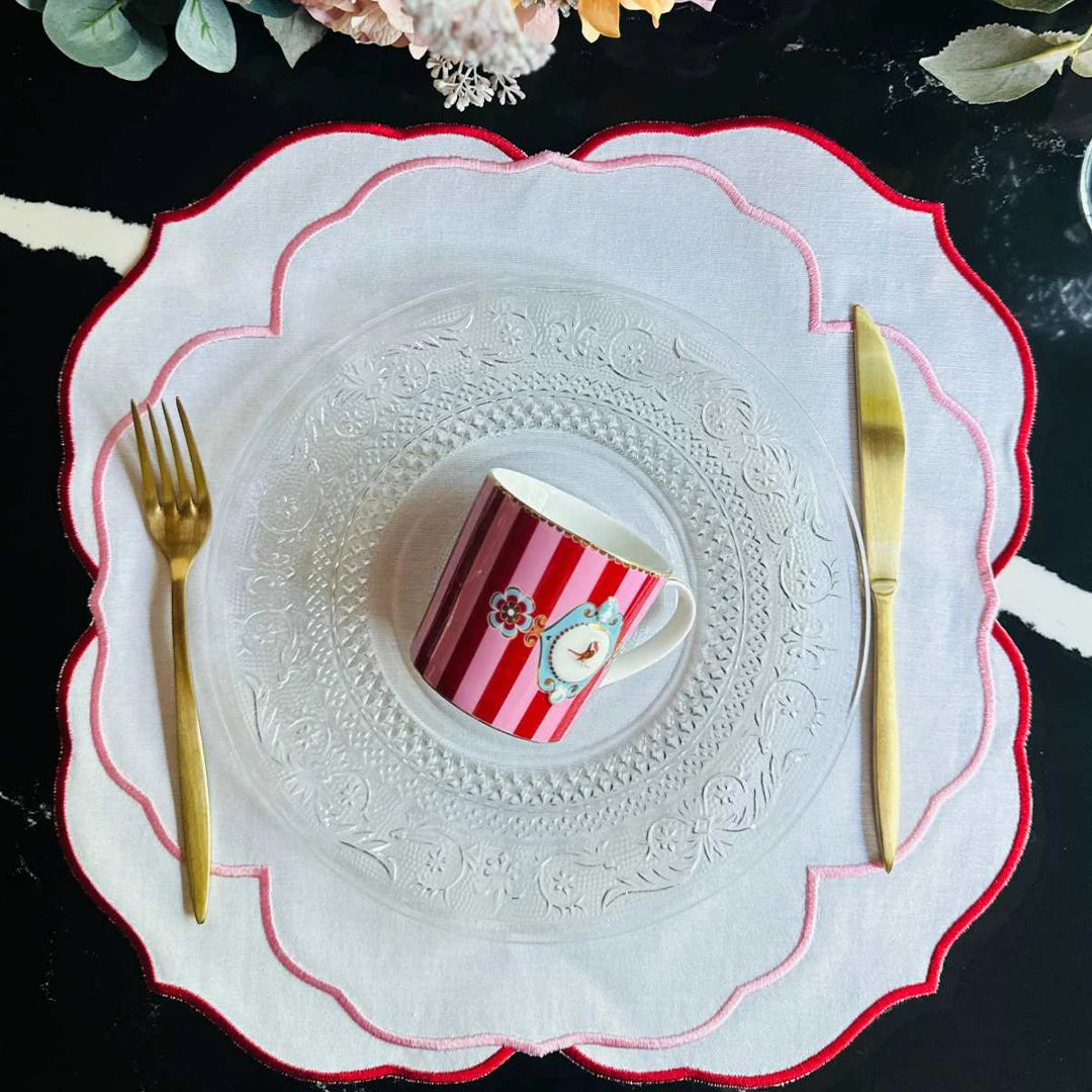 SERENA PLACEMATS PINK (SET OF 4)