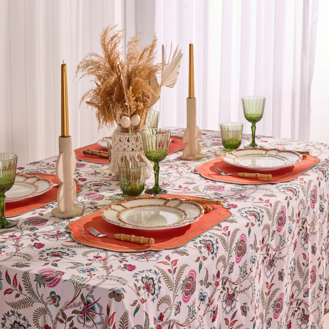 LUNA PLACEMATS ORANGE (SET OF 4)