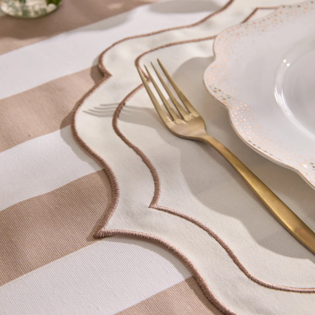 HARMONY PLACEMAT BEIGE (SET OF 4)