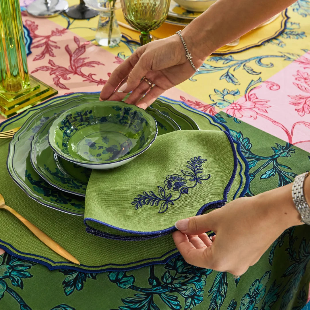 MIXED-COLOR FIORENZA NAPKINS (SET OF 4)