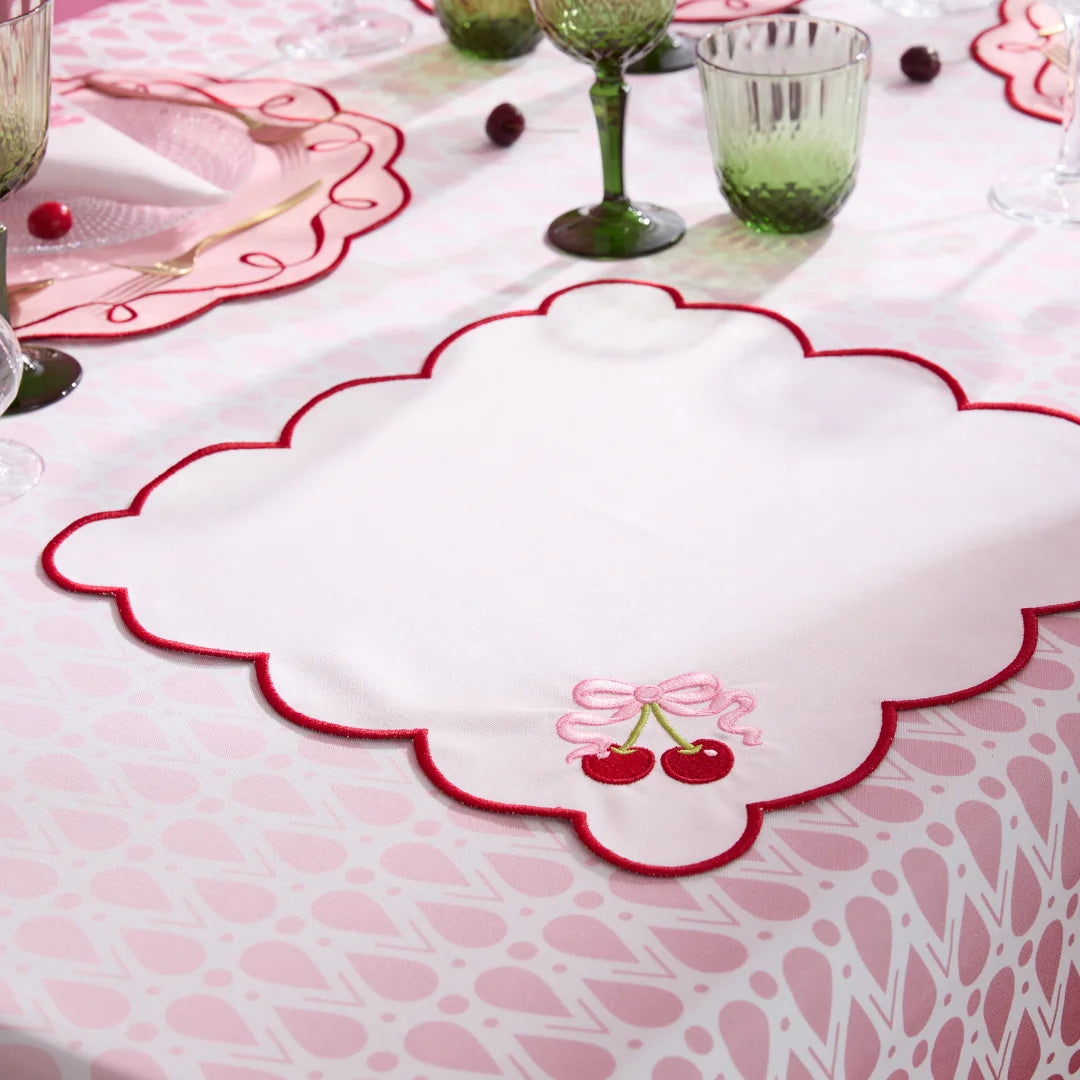 CHERRY NAPKINS (SET OF 4)