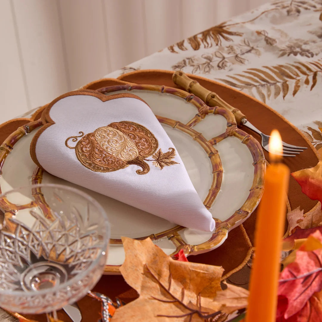 PUMPKIN NAPKINS (SET OF 4)