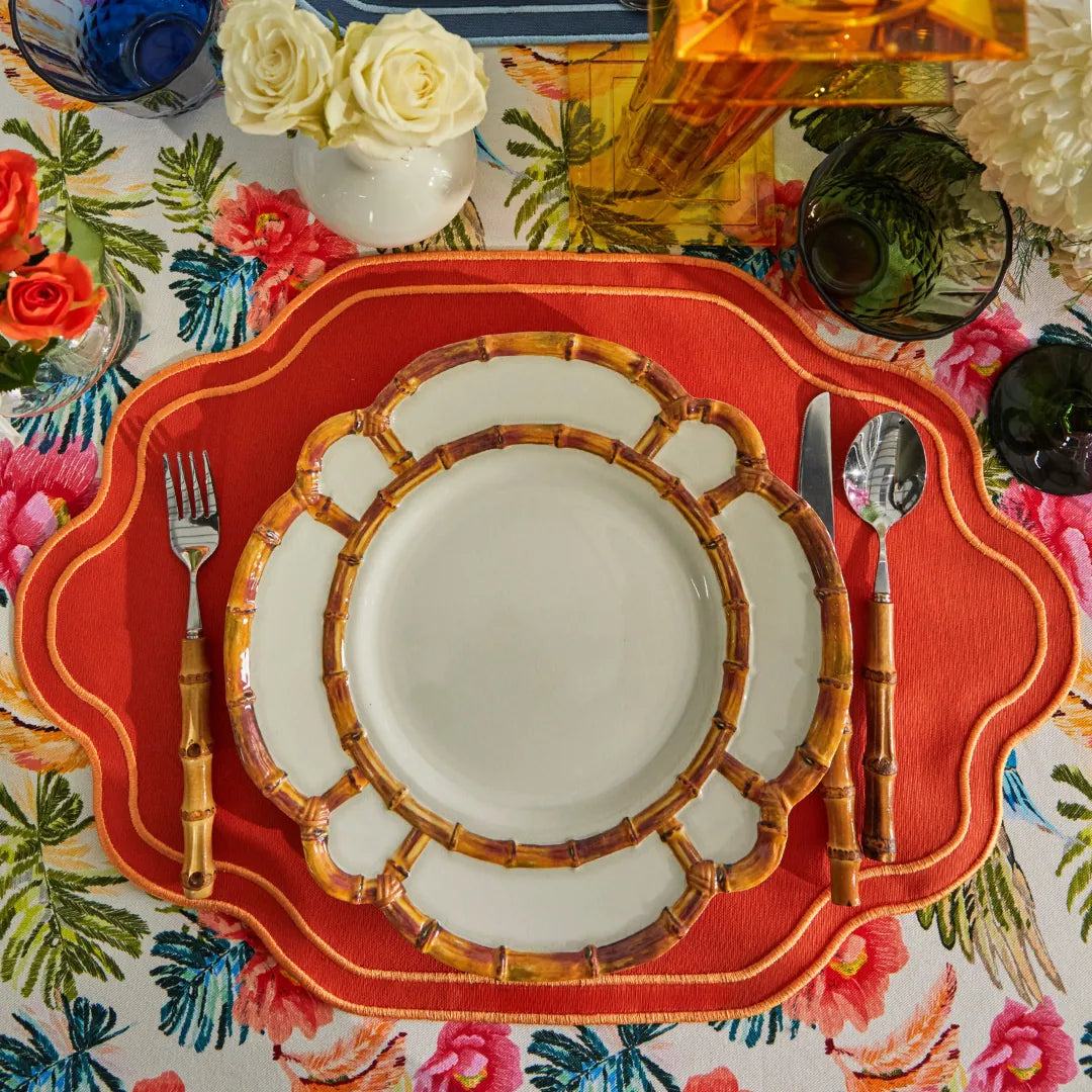 ALICE PLACEMATS ORANGE (SET OF 4)
