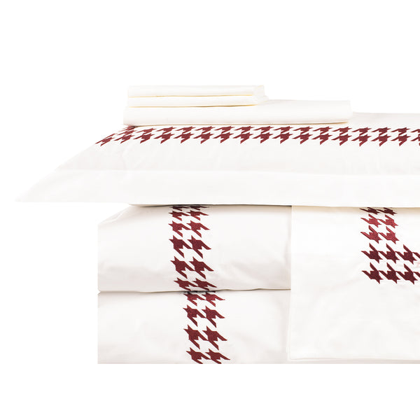 CROWBAR BURGUNDY BEDDING SETS