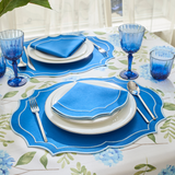 LILY OF GRACE PLACEMATS BLUE (SET OF 4)