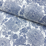 HERME TABLECLOTH BLUE