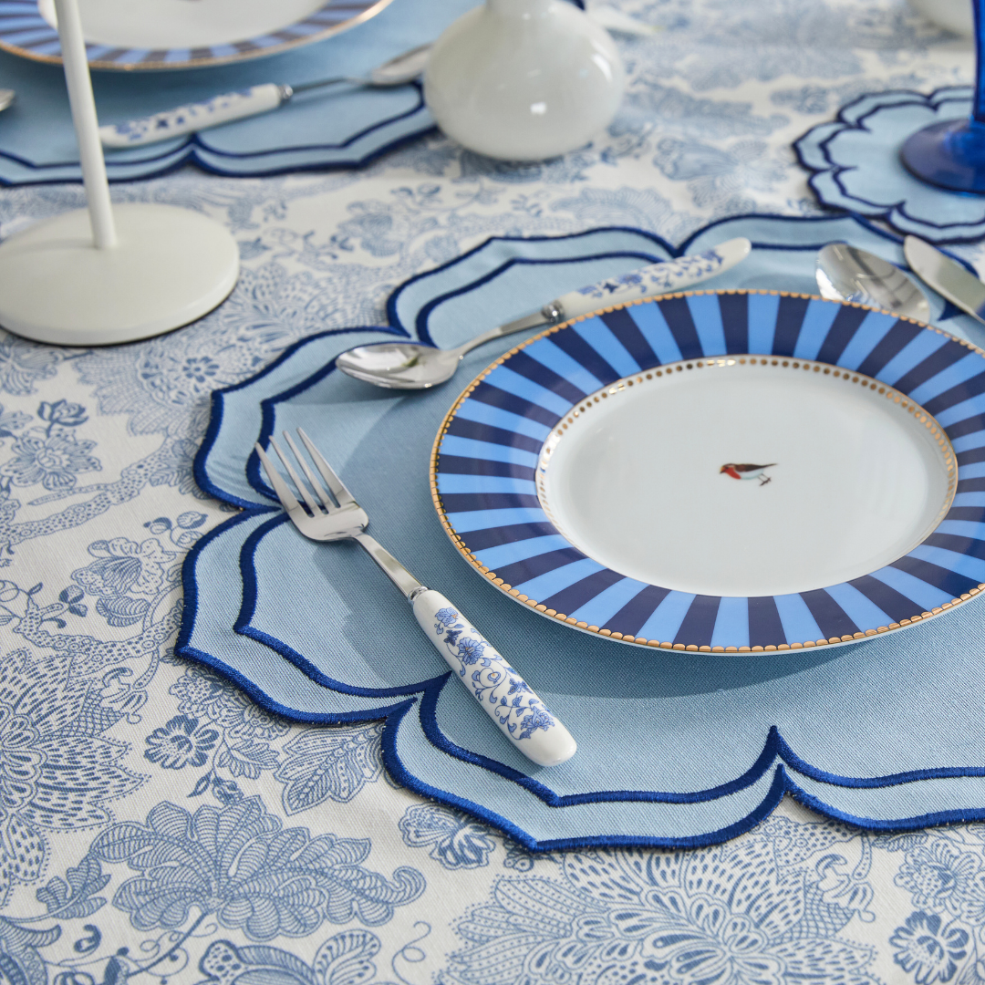 FIONA PLACEMATS BLUE (SET OF 4)