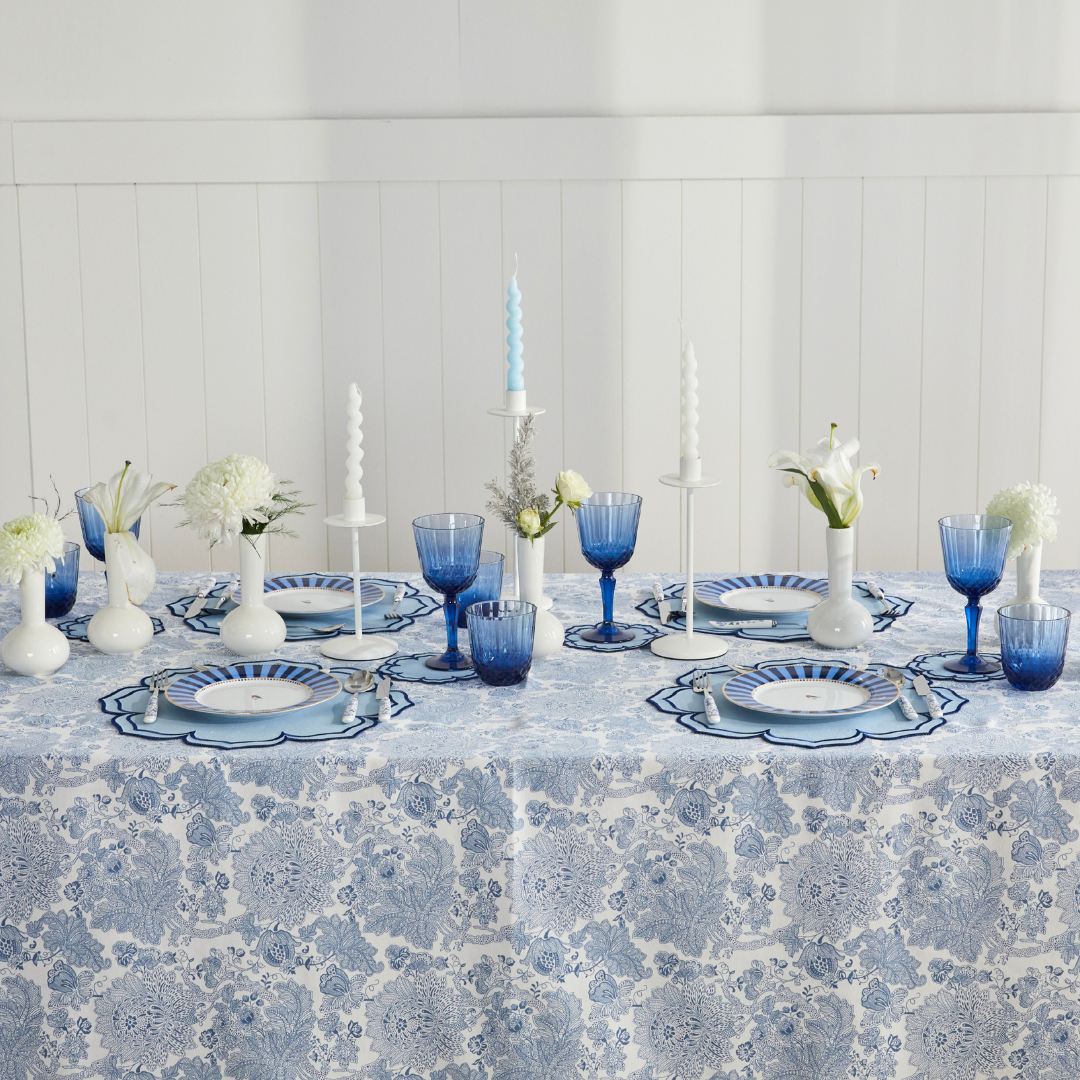 FIONA PLACEMATS BLUE (SET OF 4)