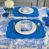 TOILE de JOUY NAPKINS BLUE (SET OF 4)