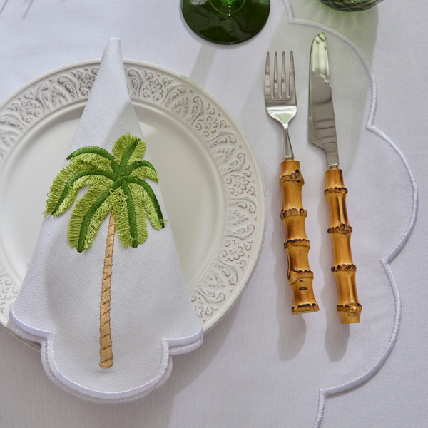 PALM NAPKINS (SET OF 4)