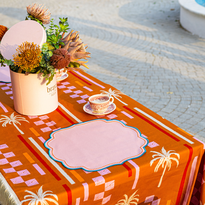 PALM SANDS TABLECLOTH