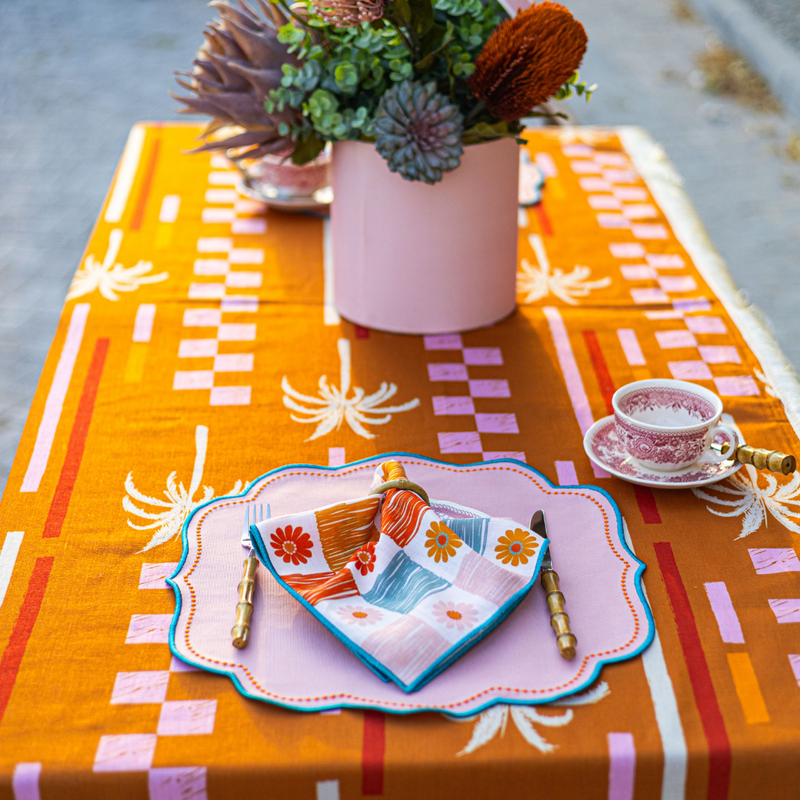 PALM SANDS TABLECLOTH