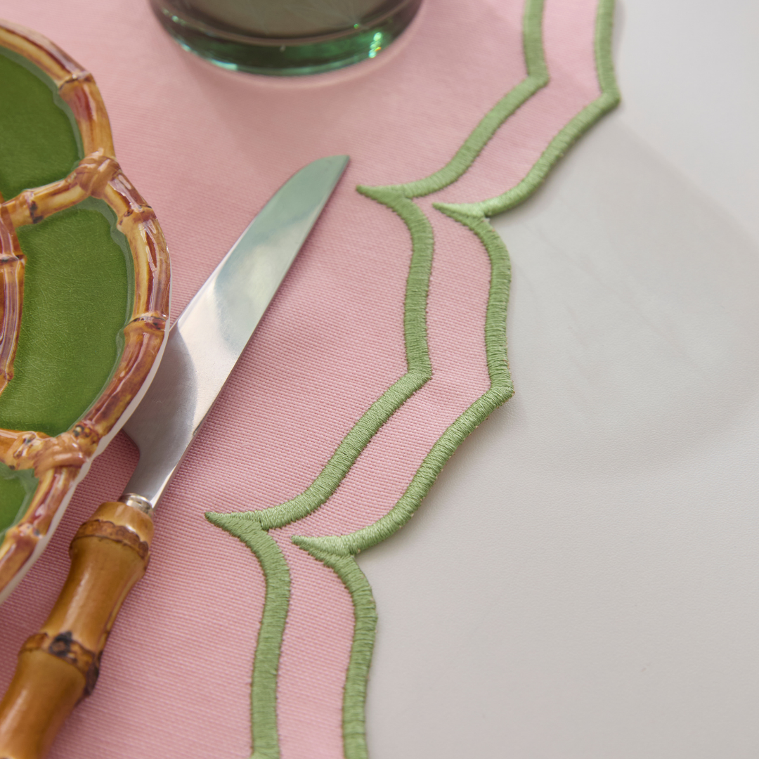 FIONA RUNNER PINK GREEN