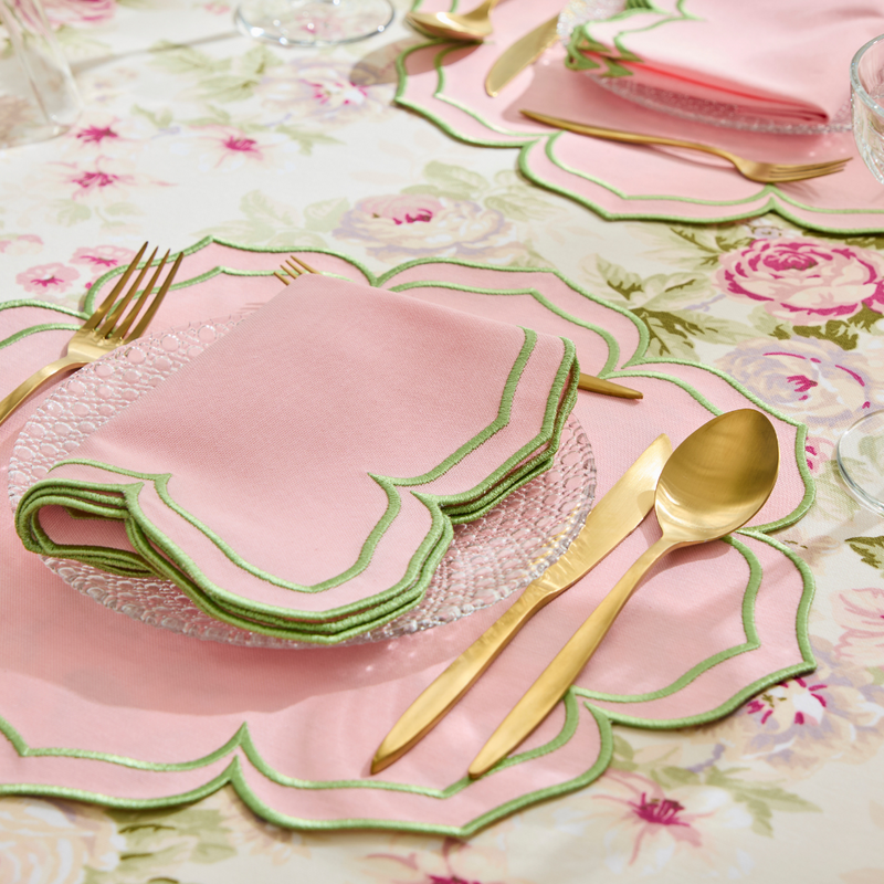 FIONA PLACEMATS PINK (SET OF 4)