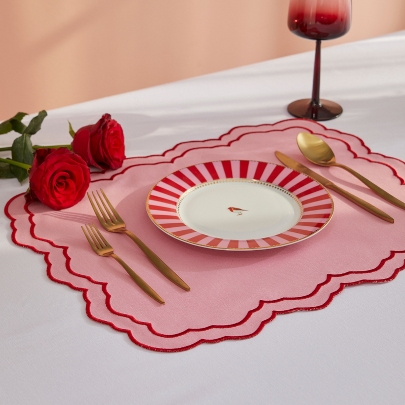 PIERRE PLACEMATS PINK (SET OF 4)