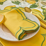 FIONA PLACEMATS YELLOW (SET OF 4)