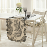 TOILE DE JOUY RUNNER BLACK