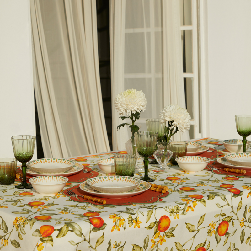 GISELLE PLACEMATS ORANGE (SET OF 4)