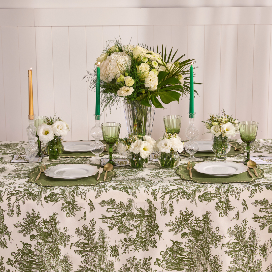 ROYAL PLACEMATS GREEN (SET OF 4)