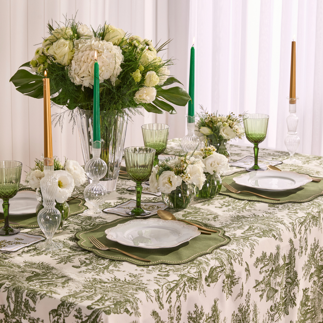 ROYAL PLACEMATS GREEN (SET OF 4)