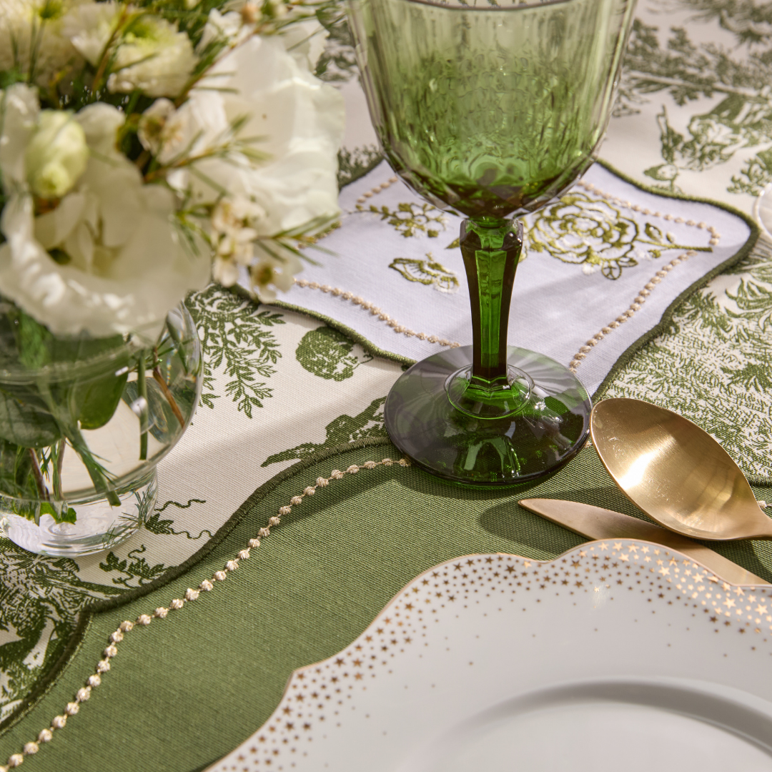 ROYAL PLACEMATS GREEN (SET OF 4)