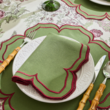 FIONA NAPKINS GREEN (SET OF 4)