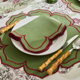 FIONA NAPKINS GREEN (SET OF 4)