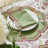 FIONA NAPKINS GREEN (SET OF 4)