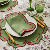 FIONA PLACEMATS GREEN (SET OF 4)